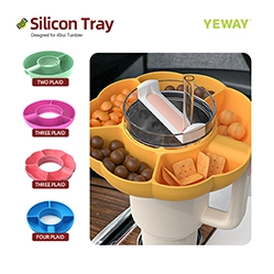 Custom Stainless Steel Tumbler Mug Silicone tray for tumblers